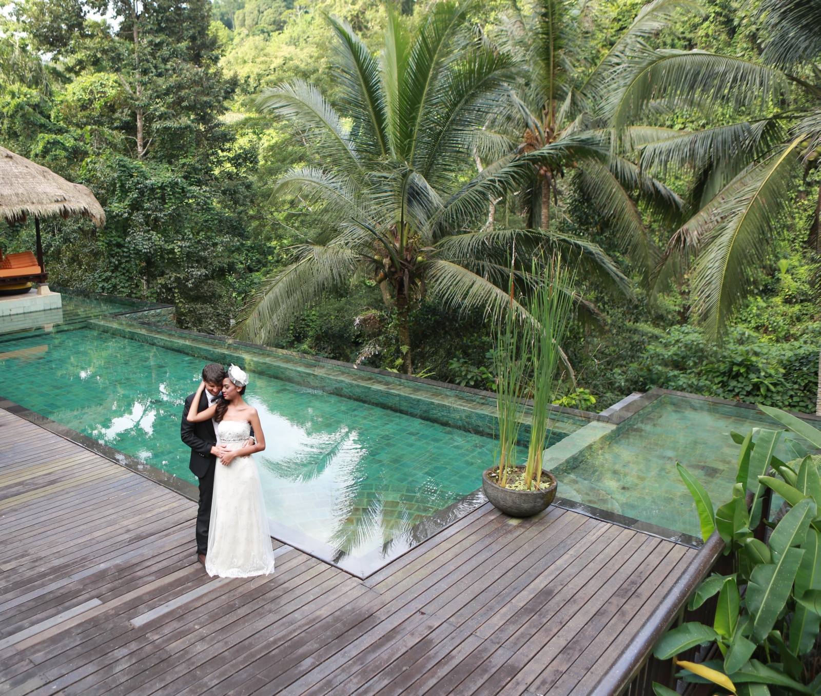 Hanging Gardens Ubud Split-Level Infinity Pool With View The
